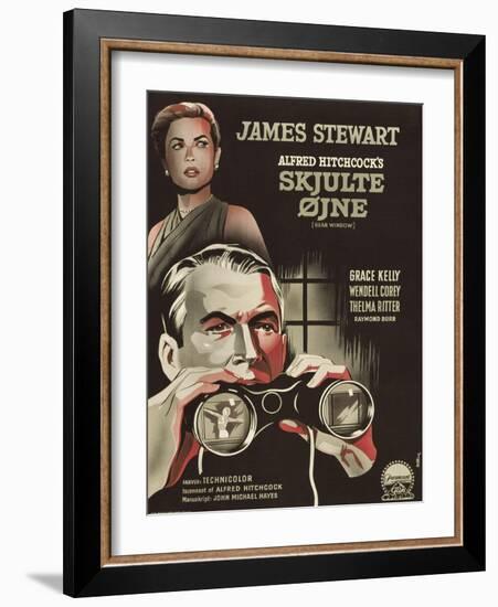 Rear Window, (aka Skjulte Ojne), 1954-null-Framed Art Print