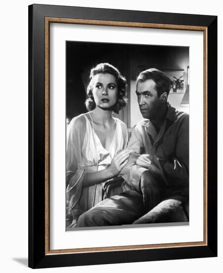 Rear Window, Grace Kelly, James Stewart, 1954-null-Framed Photo