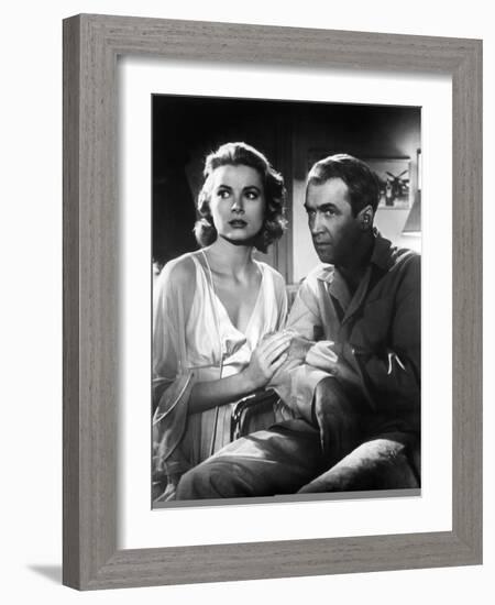 Rear Window, Grace Kelly, James Stewart, 1954-null-Framed Premium Photographic Print