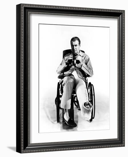 Rear Window, James Stewart, 1954-null-Framed Photo