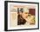 Rear Window, L-R: James Stewart, Grace Kelly, 1954-null-Framed Art Print