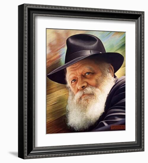 Rebbe-Lev Sheitman-Framed Art Print