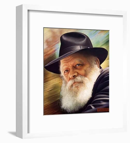 Rebbe-Lev Sheitman-Framed Art Print