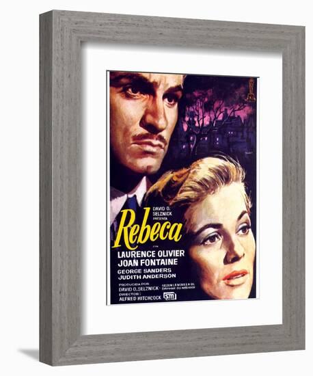 Rebecca, (AKA Rebeca, its Title in Spain), 1940-null-Framed Premium Giclee Print