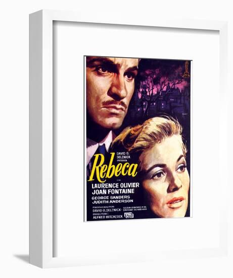 Rebecca, (AKA Rebeca, its Title in Spain), 1940-null-Framed Art Print