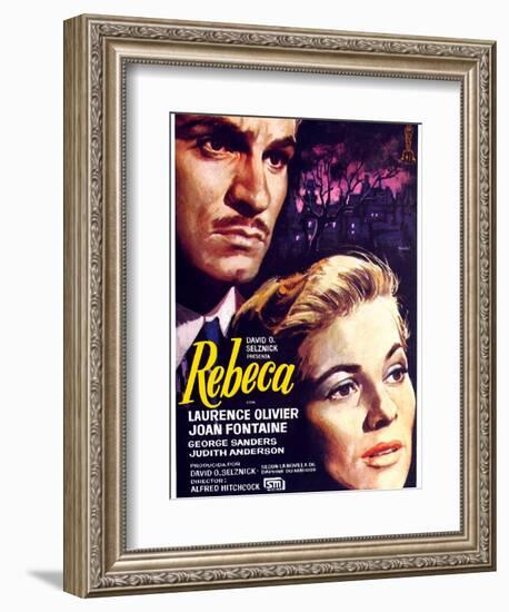 Rebecca, (AKA Rebeca, its Title in Spain), 1940-null-Framed Art Print