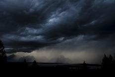 A Storm Brews Outside Of Yellowstone National Park, Wyoming-Rebecca Gaal-Photographic Print