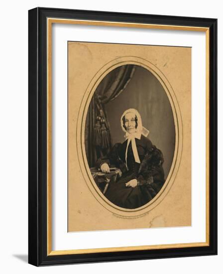 Rebecca Gratz, c.1860-American Photographer-Framed Giclee Print