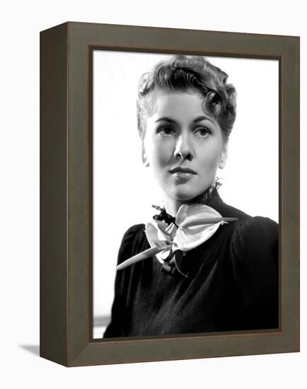 Rebecca, Joan Fontaine, 1940-null-Framed Stretched Canvas