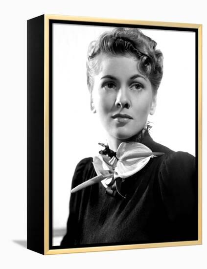 Rebecca, Joan Fontaine, 1940-null-Framed Stretched Canvas