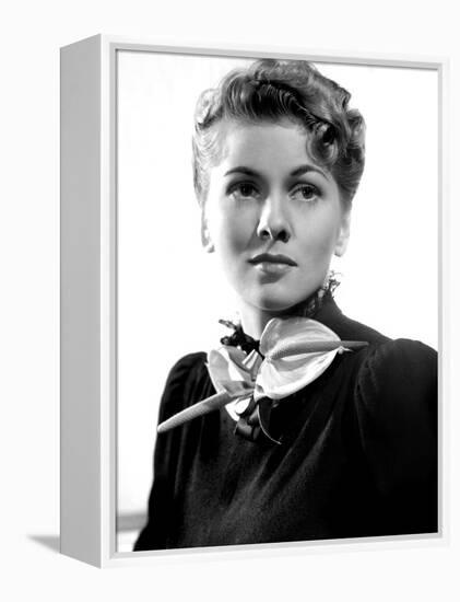 Rebecca, Joan Fontaine, 1940-null-Framed Stretched Canvas