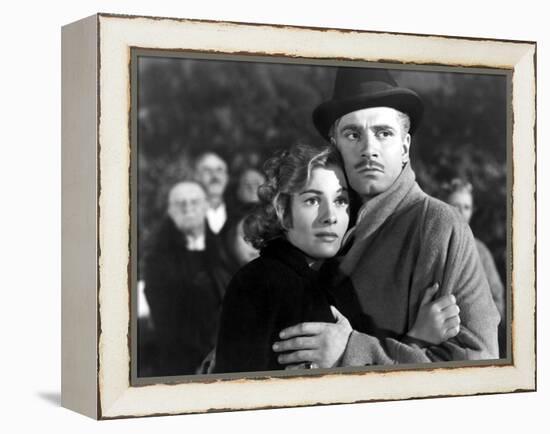 Rebecca, Joan Fontaine, Laurence Olivier, 1940-null-Framed Stretched Canvas