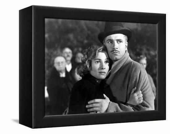 Rebecca, Joan Fontaine, Laurence Olivier, 1940-null-Framed Stretched Canvas