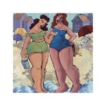 Strolling Beauties-Rebecca Molayem-Framed Giclee Print