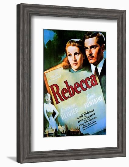 Rebecca - Movie Poster Reproduction-null-Framed Photo