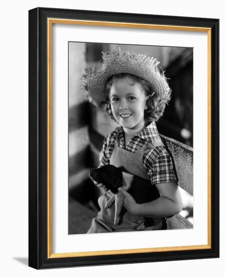 Rebecca Of Sunnybrook Farm, Shirley Temple, 1938-null-Framed Photo