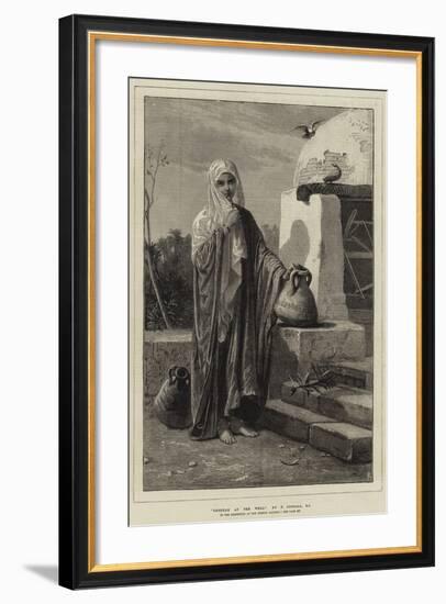 Rebekah at the Well-Frederick Goodall-Framed Giclee Print