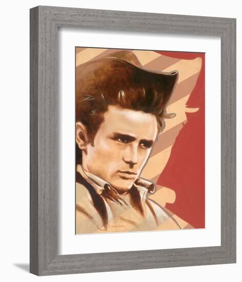 Rebell James Dean-Joadoor-Framed Art Print