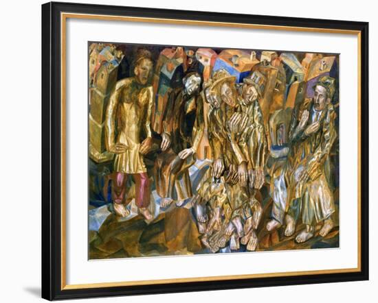 Rebirth of the People-Pavel Nikolayevich Filonov-Framed Giclee Print