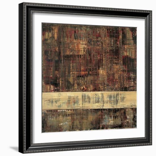 Rebuilding My Home-Hilario Gutierrez-Framed Art Print