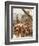 Rebuilding the Wall of Jerusalem under Nehemiah-William Brassey Hole-Framed Giclee Print