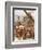 Rebuilding the Wall of Jerusalem under Nehemiah-William Brassey Hole-Framed Giclee Print