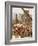 Rebuilding the Wall of Jerusalem under Nehemiah-William Brassey Hole-Framed Giclee Print