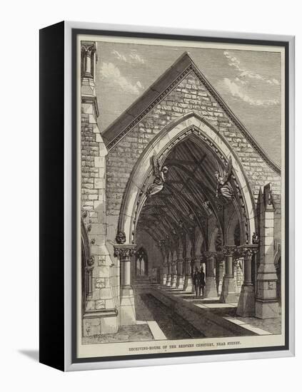Receiving-House of the Redfern Cemetery, Near Sydney-null-Framed Premier Image Canvas