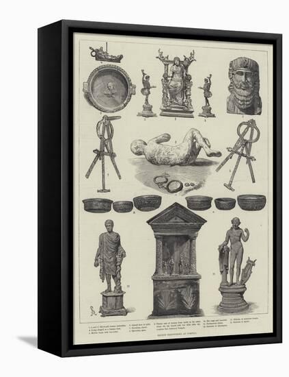 Recent Discoveries at Pompeii-Johann Nepomuk Schonberg-Framed Premier Image Canvas