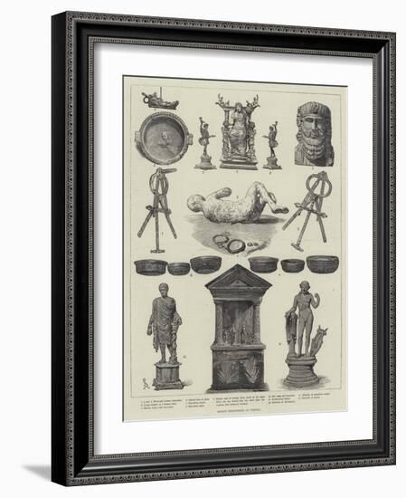 Recent Discoveries at Pompeii-Johann Nepomuk Schonberg-Framed Giclee Print