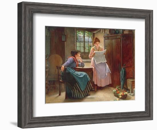 Recent News-Haynes King-Framed Giclee Print