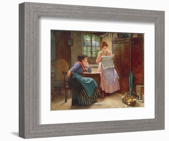 Recent News-Haynes King-Framed Giclee Print