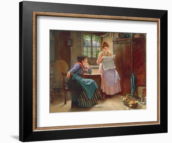 Recent News-Haynes King-Framed Giclee Print