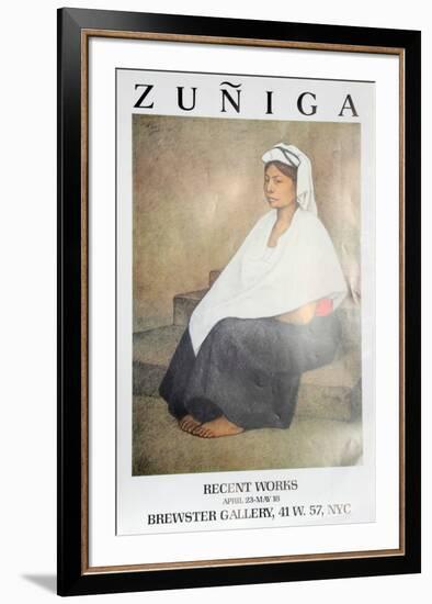 Recent Works at Brewster Gallery-Francisco Zuniga-Framed Collectable Print