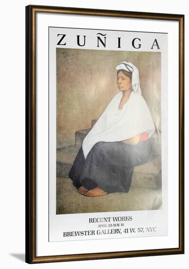 Recent Works at Brewster Gallery-Francisco Zuniga-Framed Collectable Print