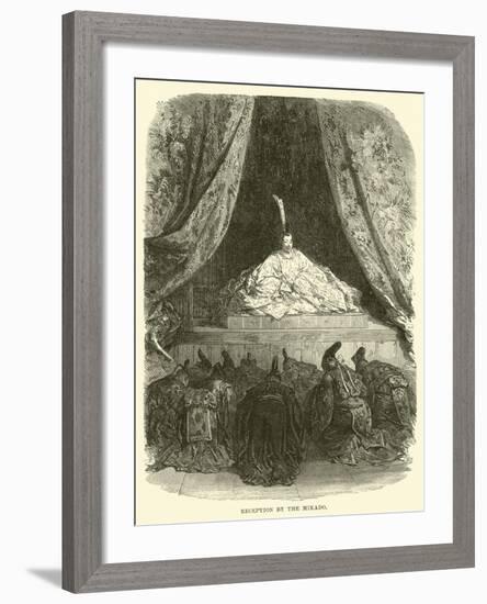Reception by the Mikado-null-Framed Giclee Print