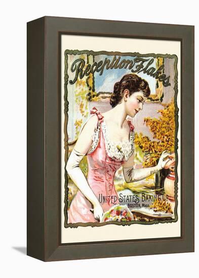 Reception Flakes-J. Ottmann Lith Co.-Framed Stretched Canvas