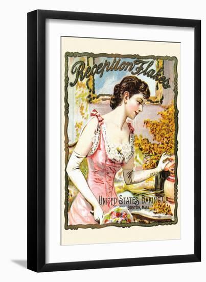 Reception Flakes-J. Ottmann Lith Co.-Framed Art Print