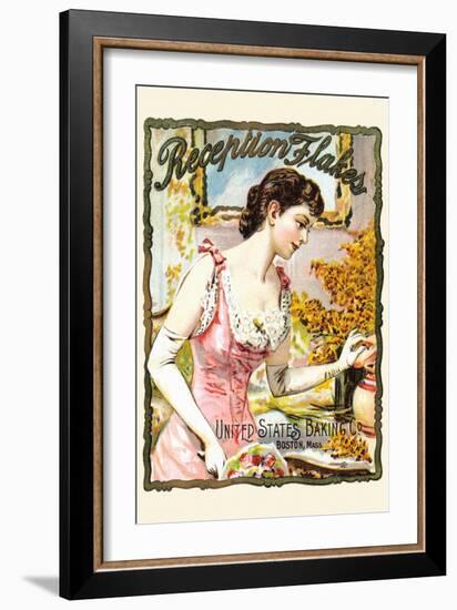 Reception Flakes-J. Ottmann Lith Co.-Framed Art Print