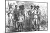 'Reception of King Koffee's Ambassadors in the English Camp', c1880-Unknown-Mounted Giclee Print