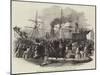 Reception of Kossuth, on Board the Madrid Steamer, at Southampton-null-Mounted Giclee Print