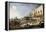 Reception of the French Ambassador in Venice, 1726-1727-Canaletto-Framed Premier Image Canvas