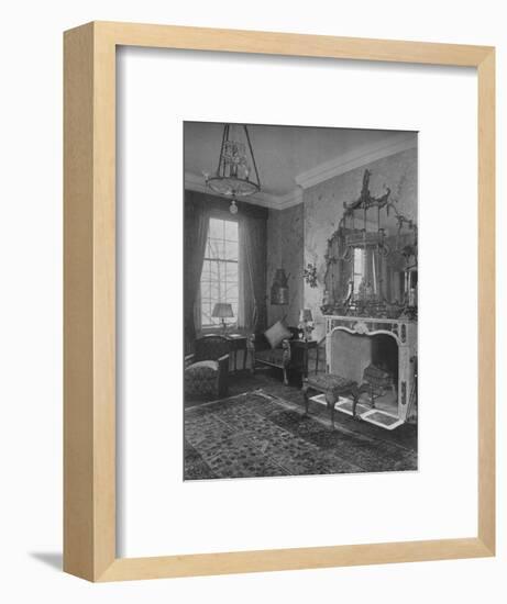 Reception room, house of Miss Anne Morgan, New York City, 1924-Unknown-Framed Photographic Print