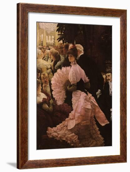 Reception-James Tissot-Framed Art Print