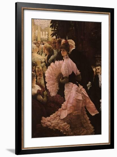 Reception-James Tissot-Framed Art Print