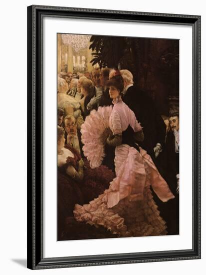 Reception-James Tissot-Framed Art Print