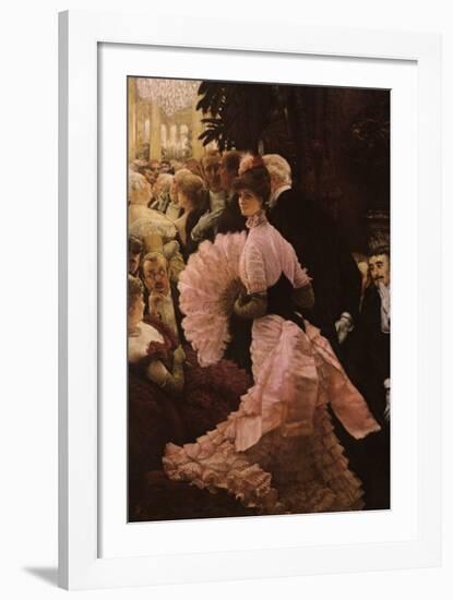 Reception-James Tissot-Framed Art Print