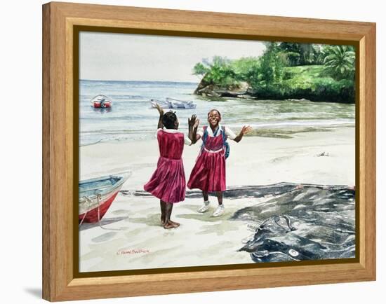 Recess at the Bay, 2002-Colin Bootman-Framed Premier Image Canvas