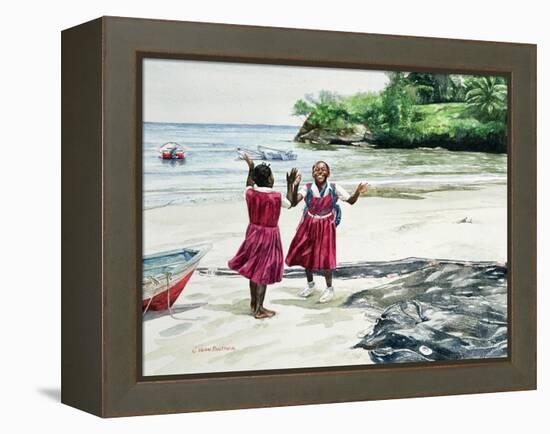 Recess at the Bay, 2002-Colin Bootman-Framed Premier Image Canvas