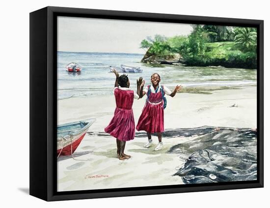Recess at the Bay, 2002-Colin Bootman-Framed Premier Image Canvas